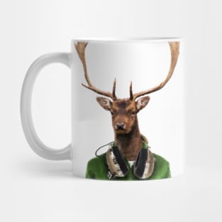 Forest Groove - majestic buck oil painting Mug